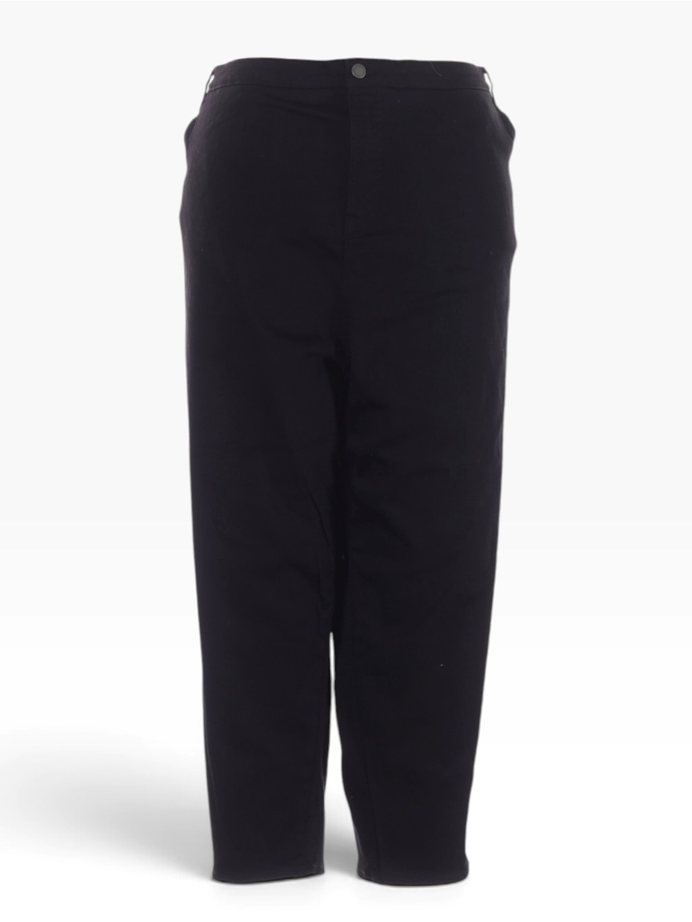 Universal Standard Seine Jeans 40 Black High Rise Skinny 27 Inseam Stretch NWT
